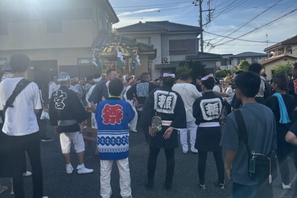 佐知川､お神輿のお手伝い♪