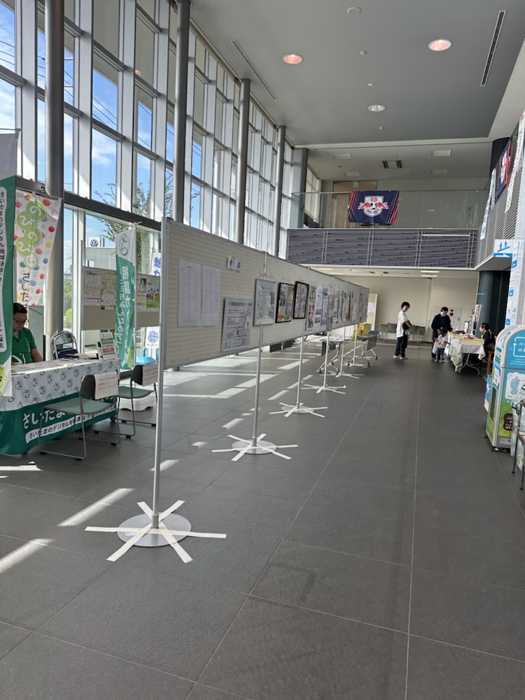 西区パネル展示！